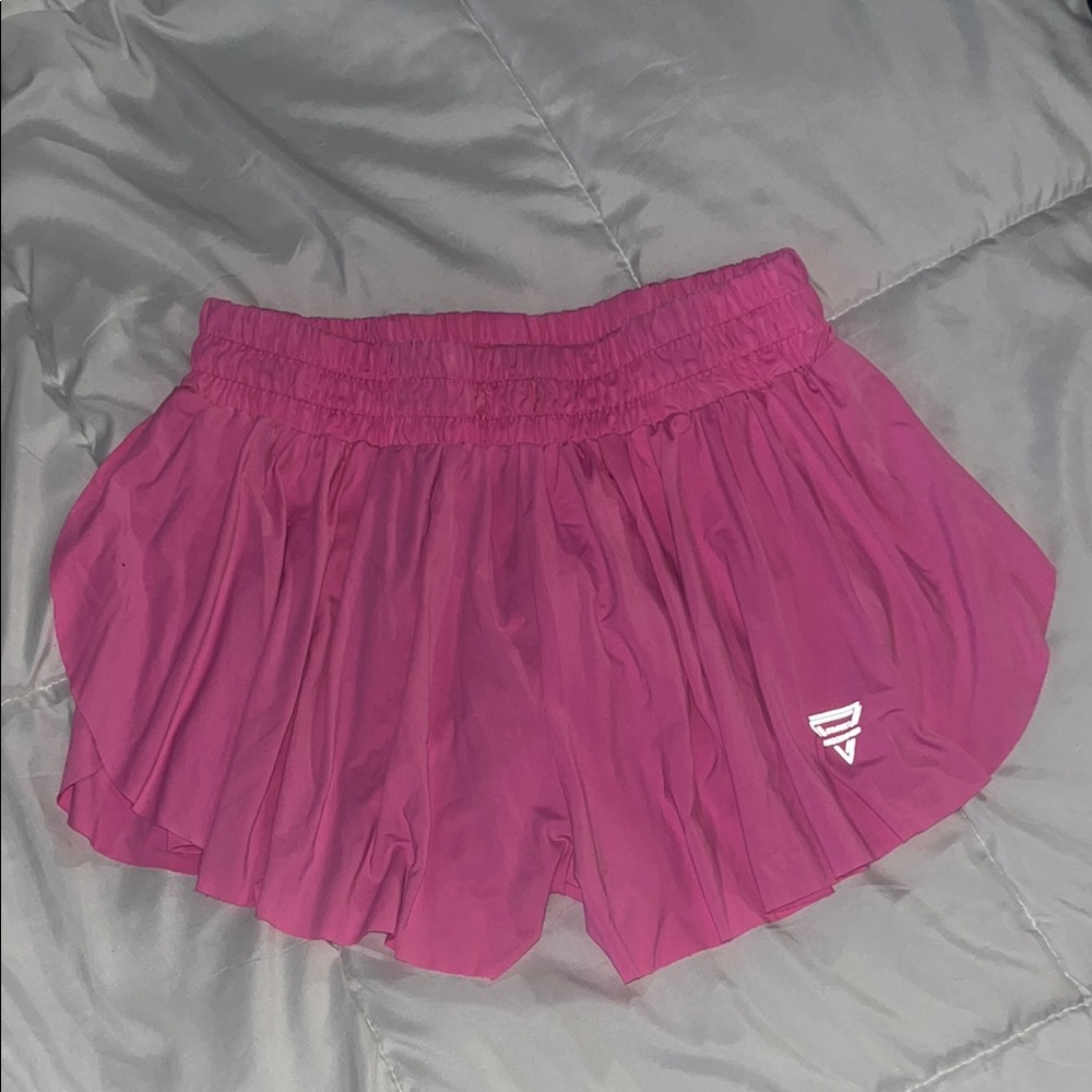 Women's Pink Athletic Skort